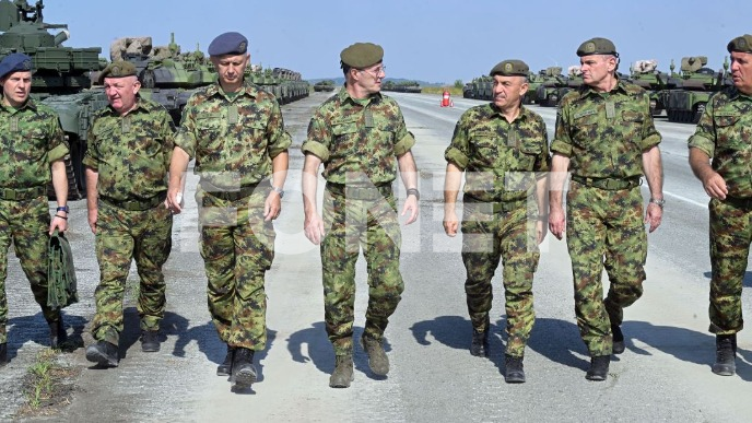 Pripreme za vojnu paradu